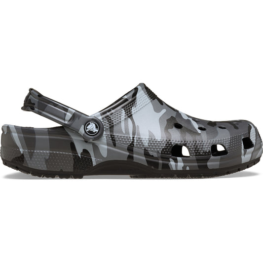 Classic Camouflage Clog - Siyah/Arduvaz Gri