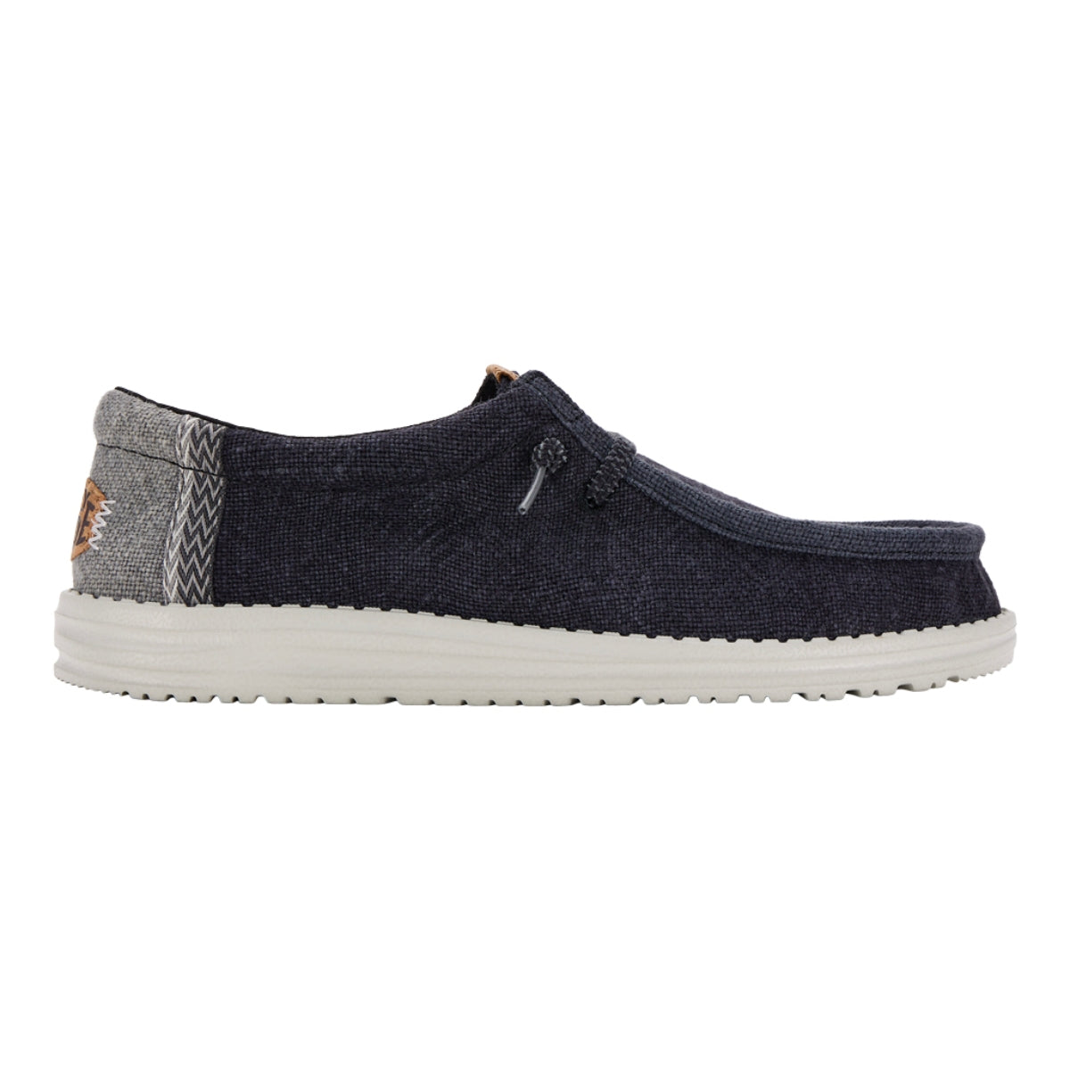 Wally Jute - Black/Granite Grey