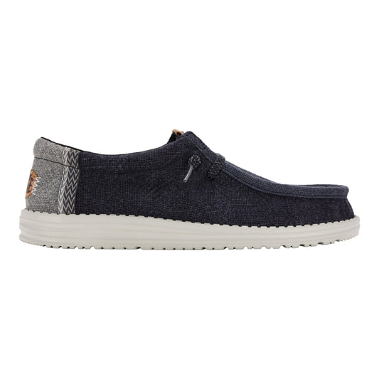 Wally Jute - Black/Granite Grey
