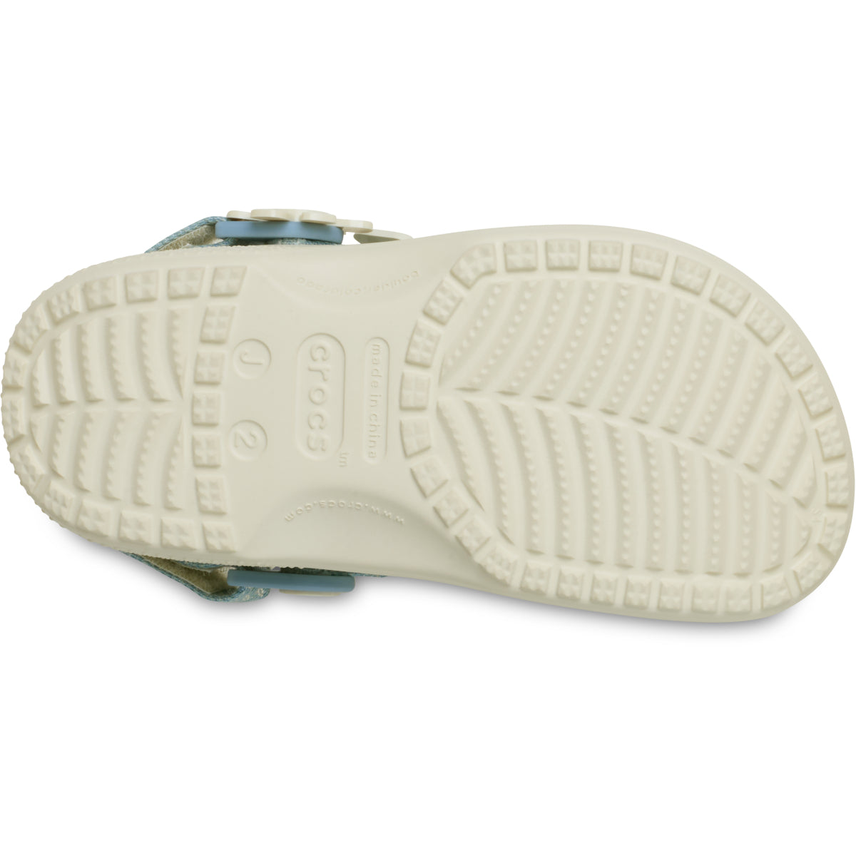Clsc Dnm Flwr Adj BackstrapCgK - Summit White