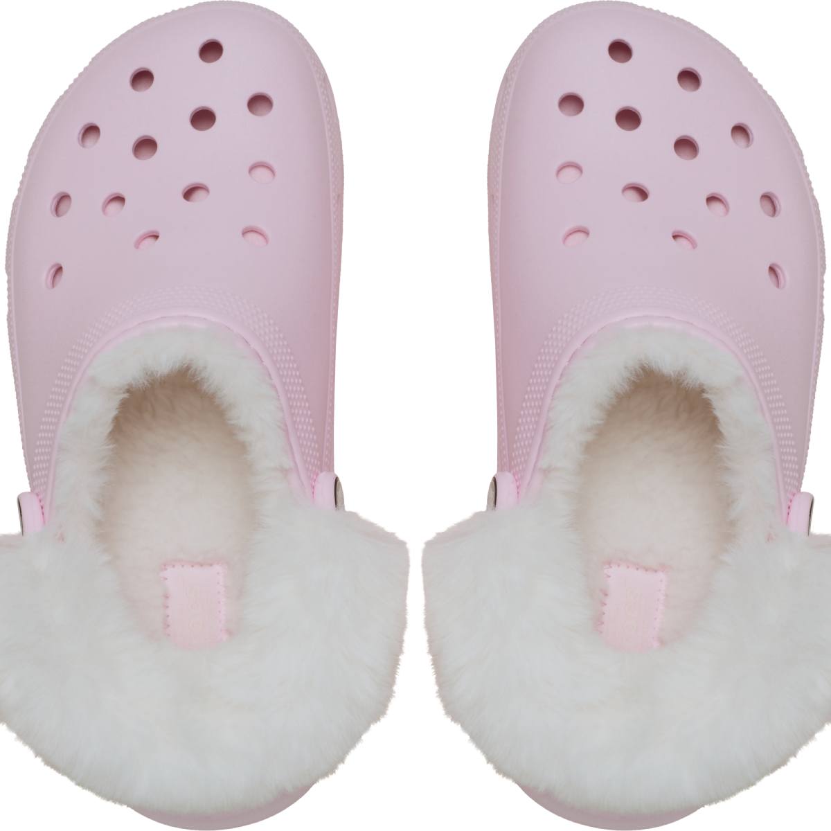 Classic Platform Fuzz Lined Clog - Pink Milk