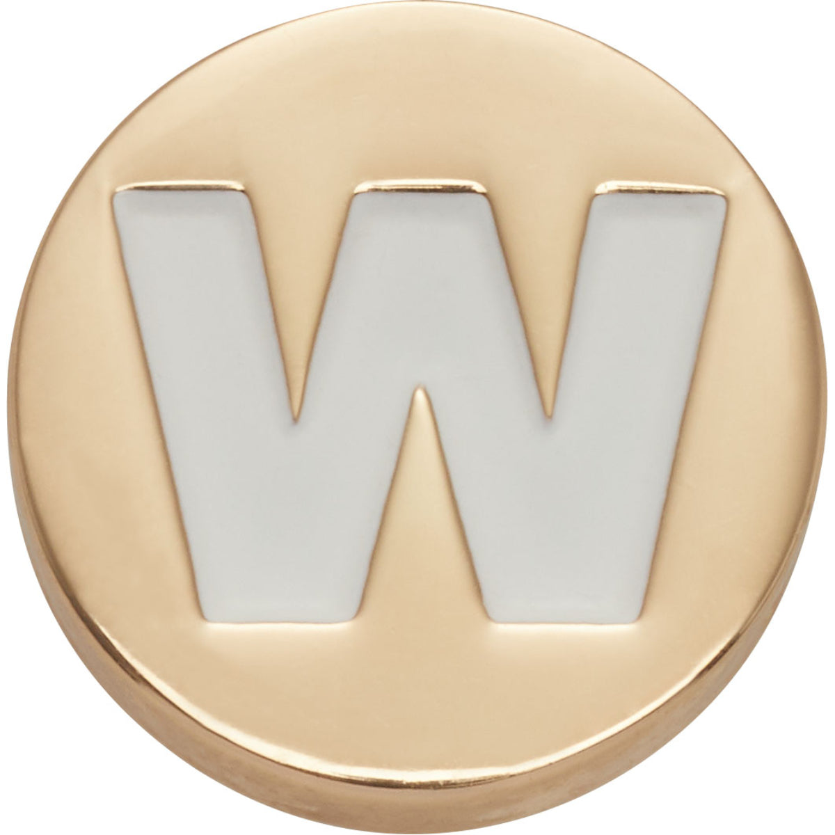 Gold Letter W - UNIQUE