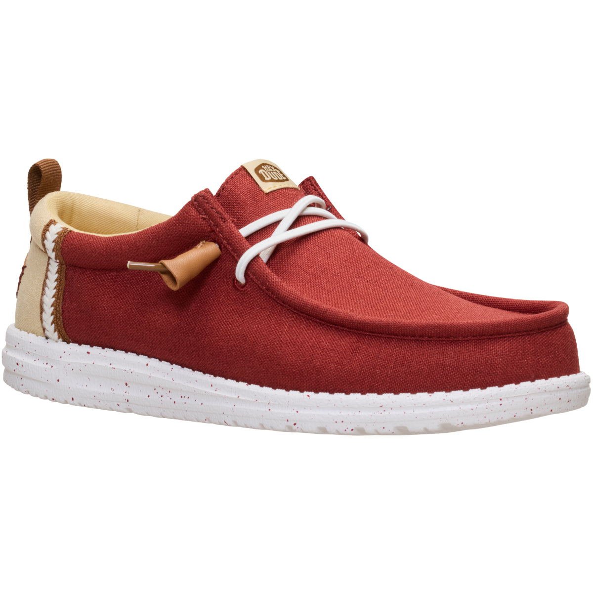 Wally Craft Linen - Burnt Red/Multi