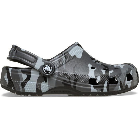 Classic Camouflage Clog K - Siyah/Arduvaz Gri