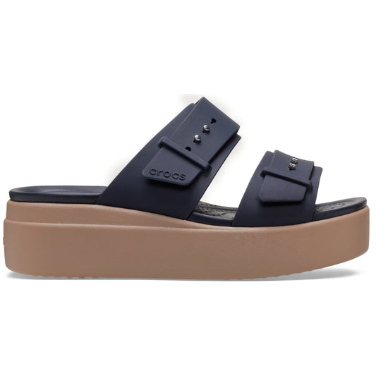 Brooklyn Buckle LowWdg - Deep Navy