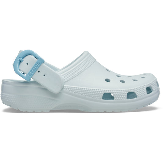 Classic Enamel Buckle Clog - Vapor Ice