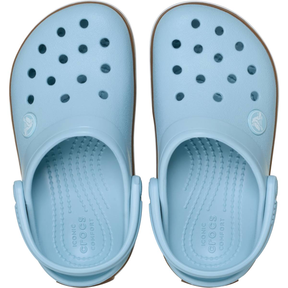 Crocband Gum Clog T - Sky Blue/Gum