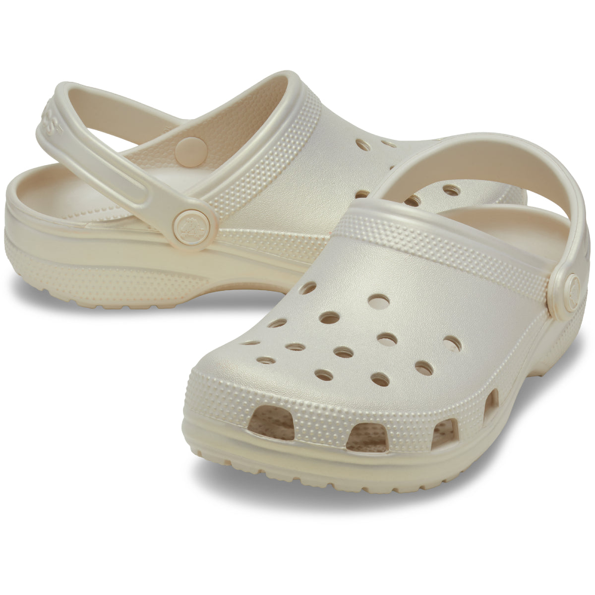 Classic Pearl Shine Clog - Frappé