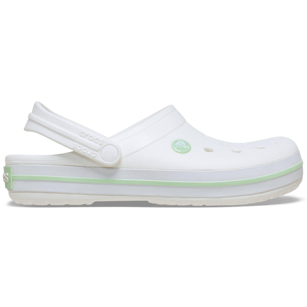 Crocband - White/Serene Green