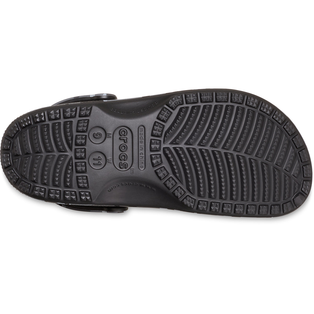 Classic Camouflage Clog - Siyah/Arduvaz Gri