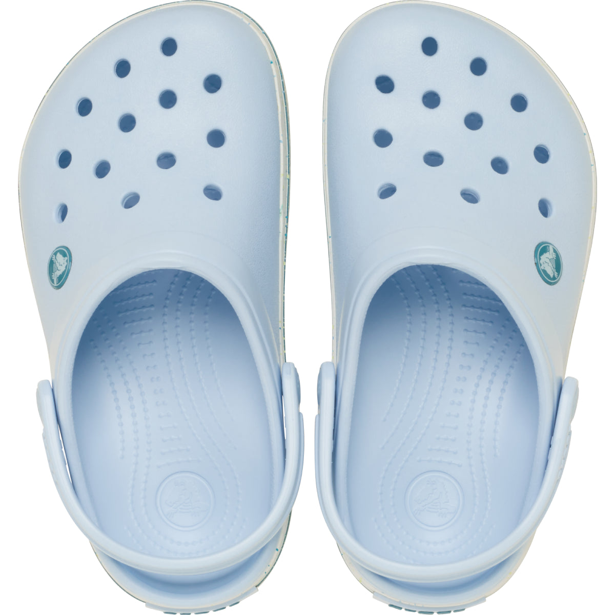 Crocband Speckled Band Clog K - Mavi Buzlu