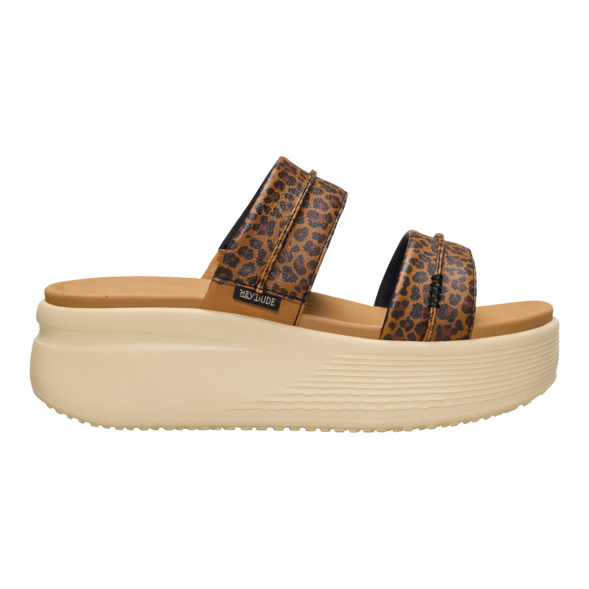 Austin Slide Classic - Tan Leopard