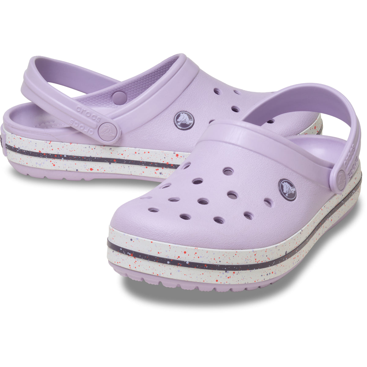 Crocband Speckled Band Clog - Lavender
