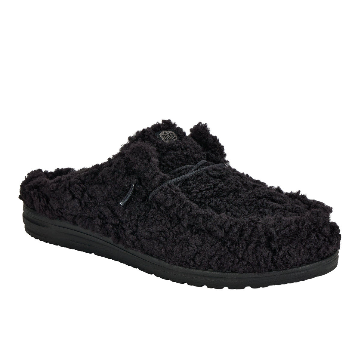 Wally Slipper - Black/Black
