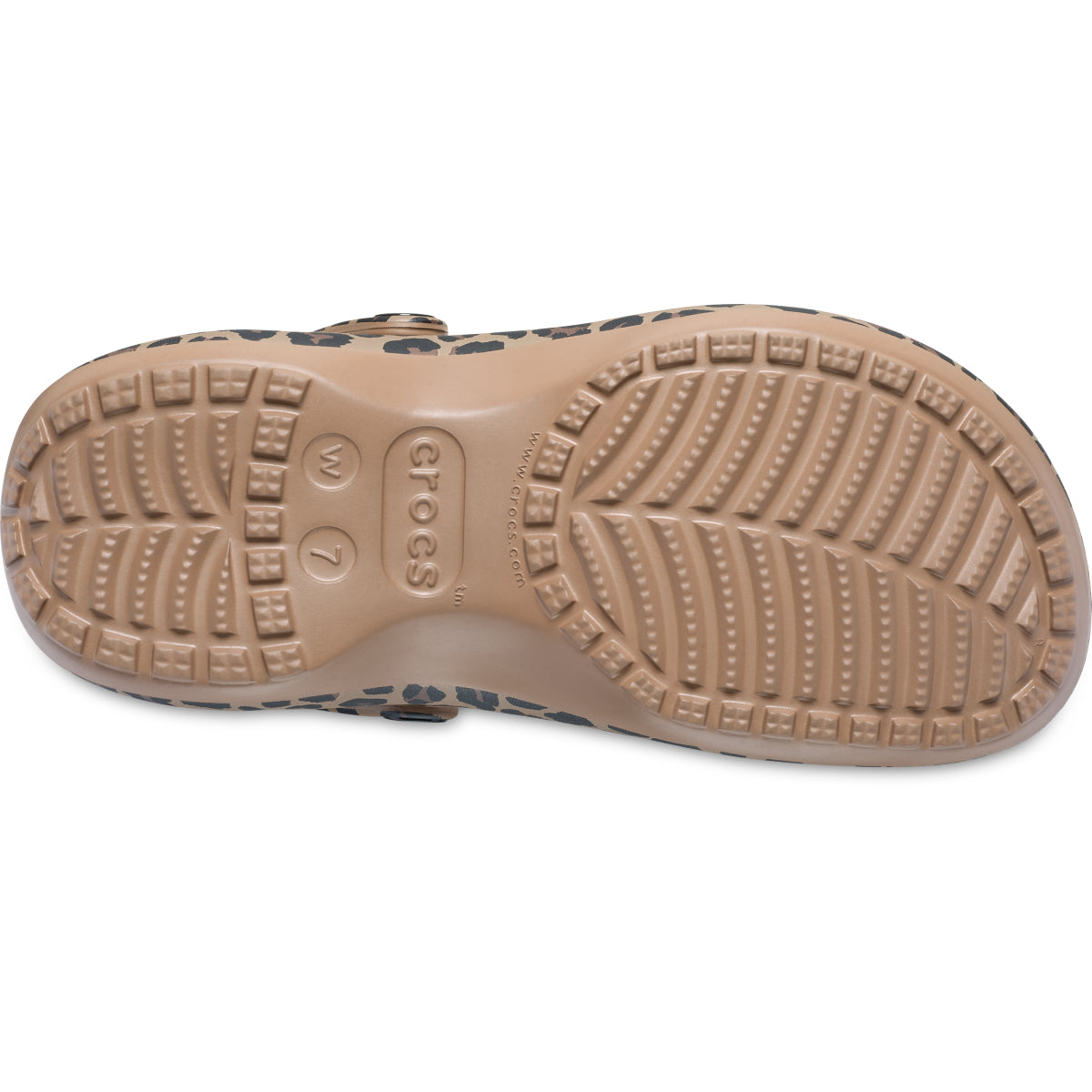 Cls Platform Animal Clog - Sepia/Leopard