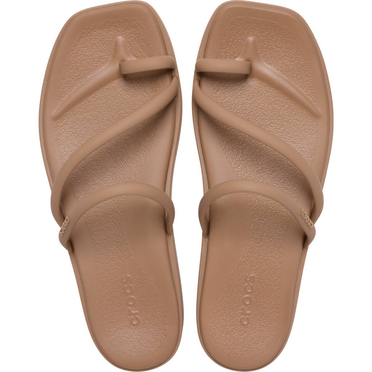 Miami Toe Loop Sandal - Süt Çikolata