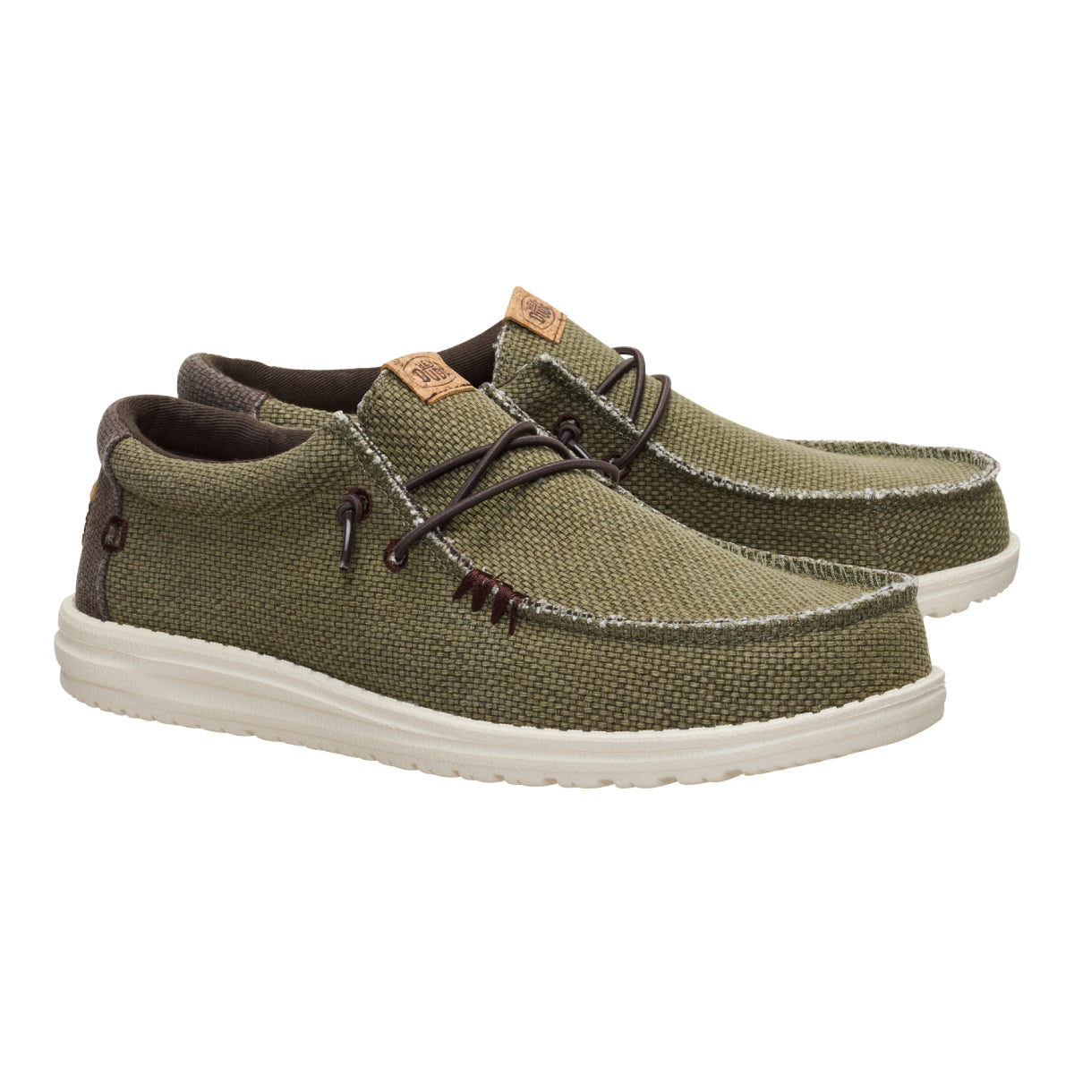Wally Braided - Burnt Olive/Delicioso Brown