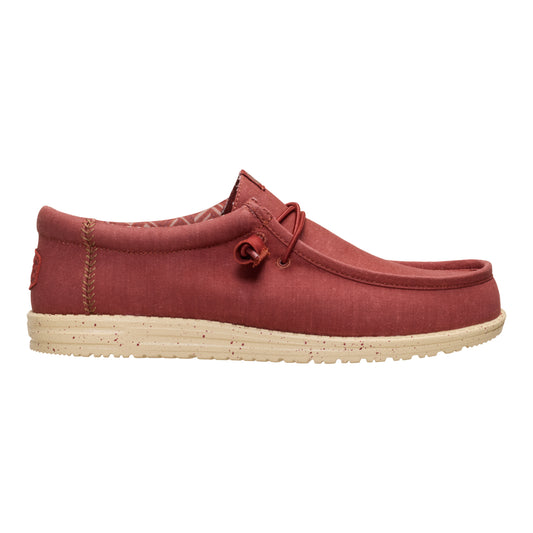 Wally Stretch Canvas - Burnt Red/Boulder Tan