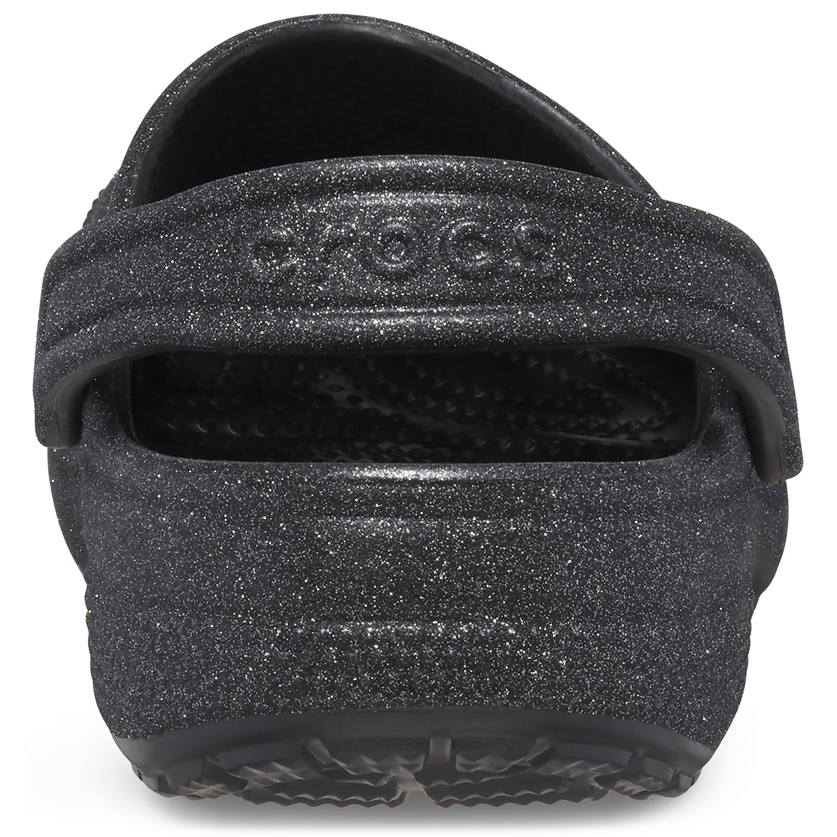 Classic Glitter Clog - Black Glitter
