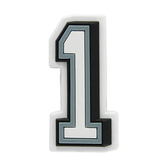 Jibbitz B W Number 1 - STANDART
