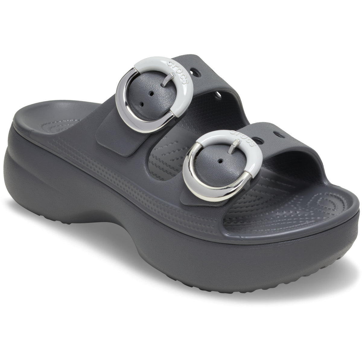 SatPlatformDippedBuckleSndlW - Carbon