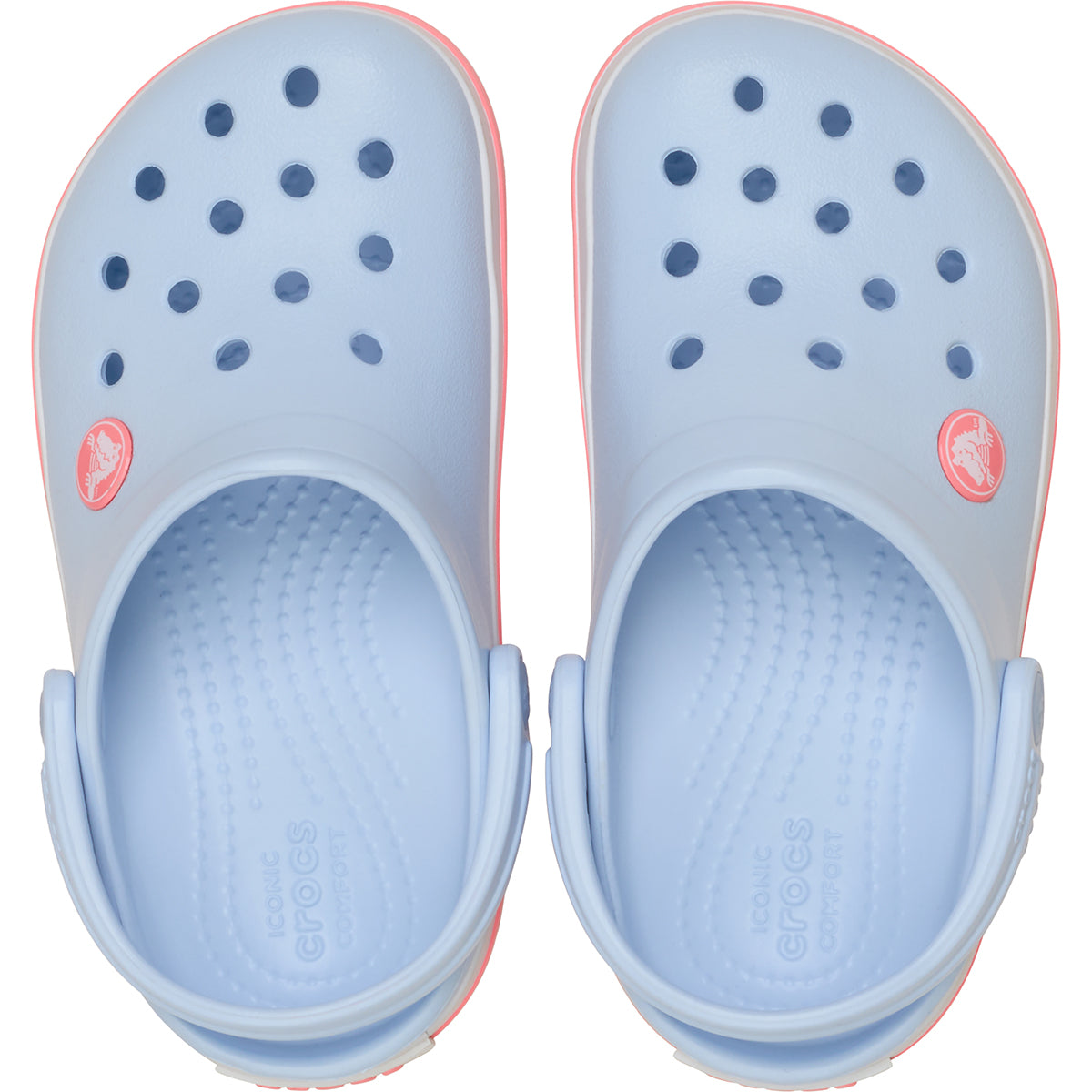 Crocband Clog T - Blue Frost/Guava