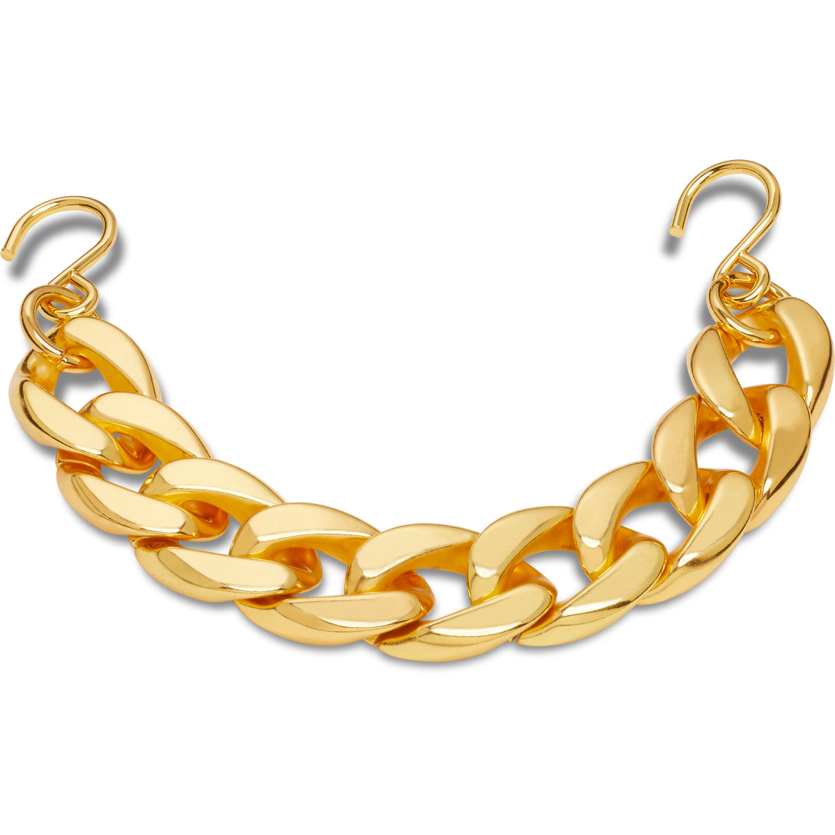 Gold Cuban Strap Chain - STANDART