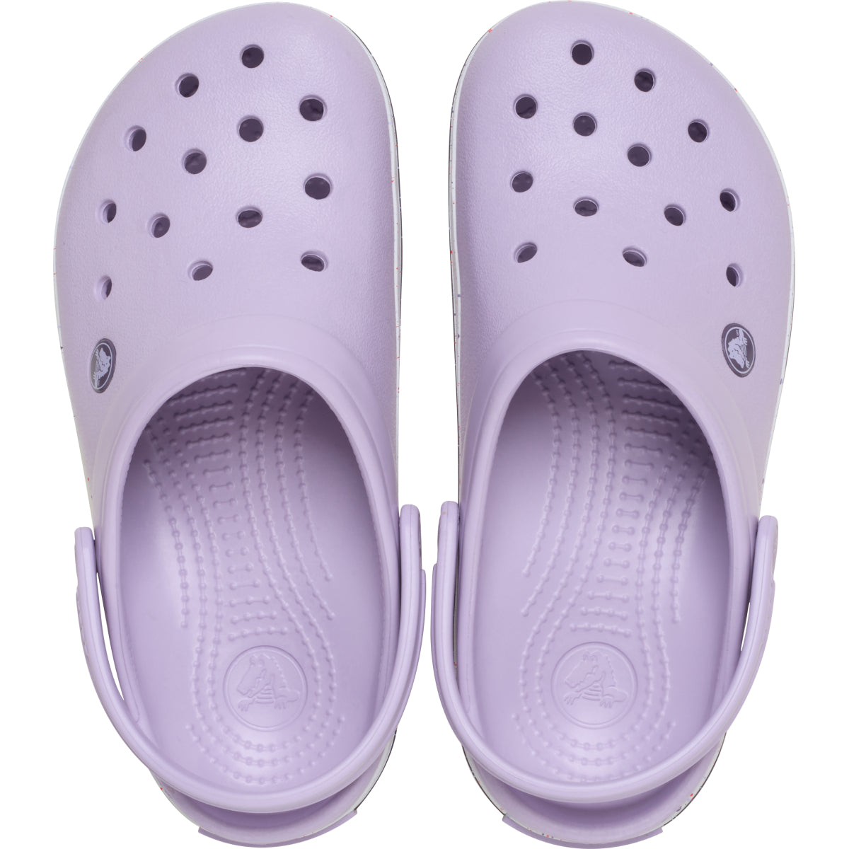 Crocband Speckled Band Clog - Lavender