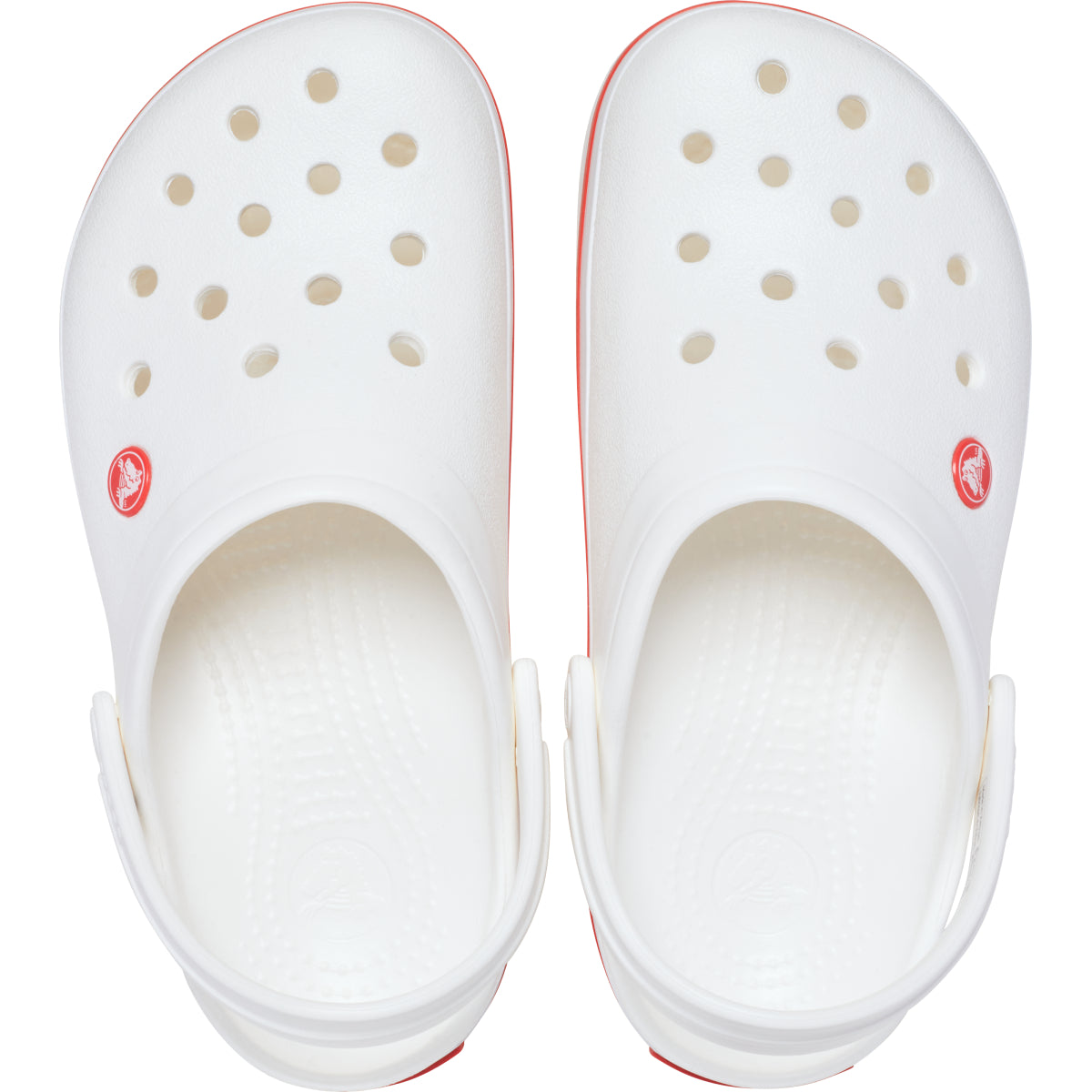 Crocband - White/Starfish