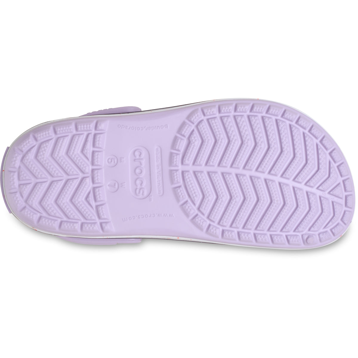 Crocband Speckled Band Clog - Lavender