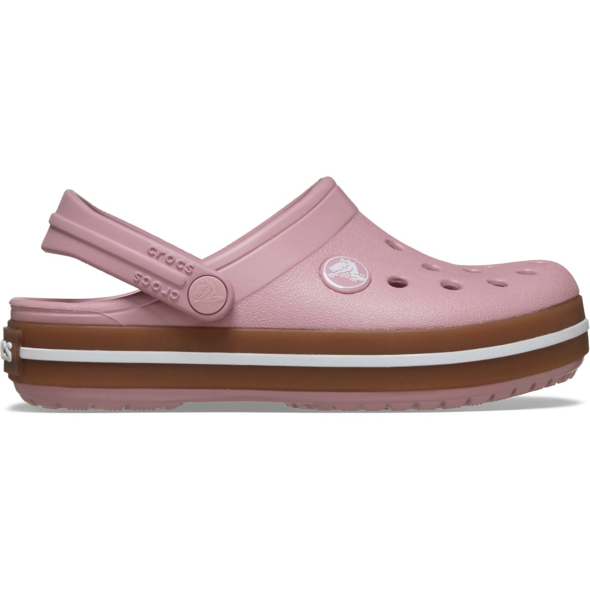 Crocband Gum Clog T - Mauve/Gum