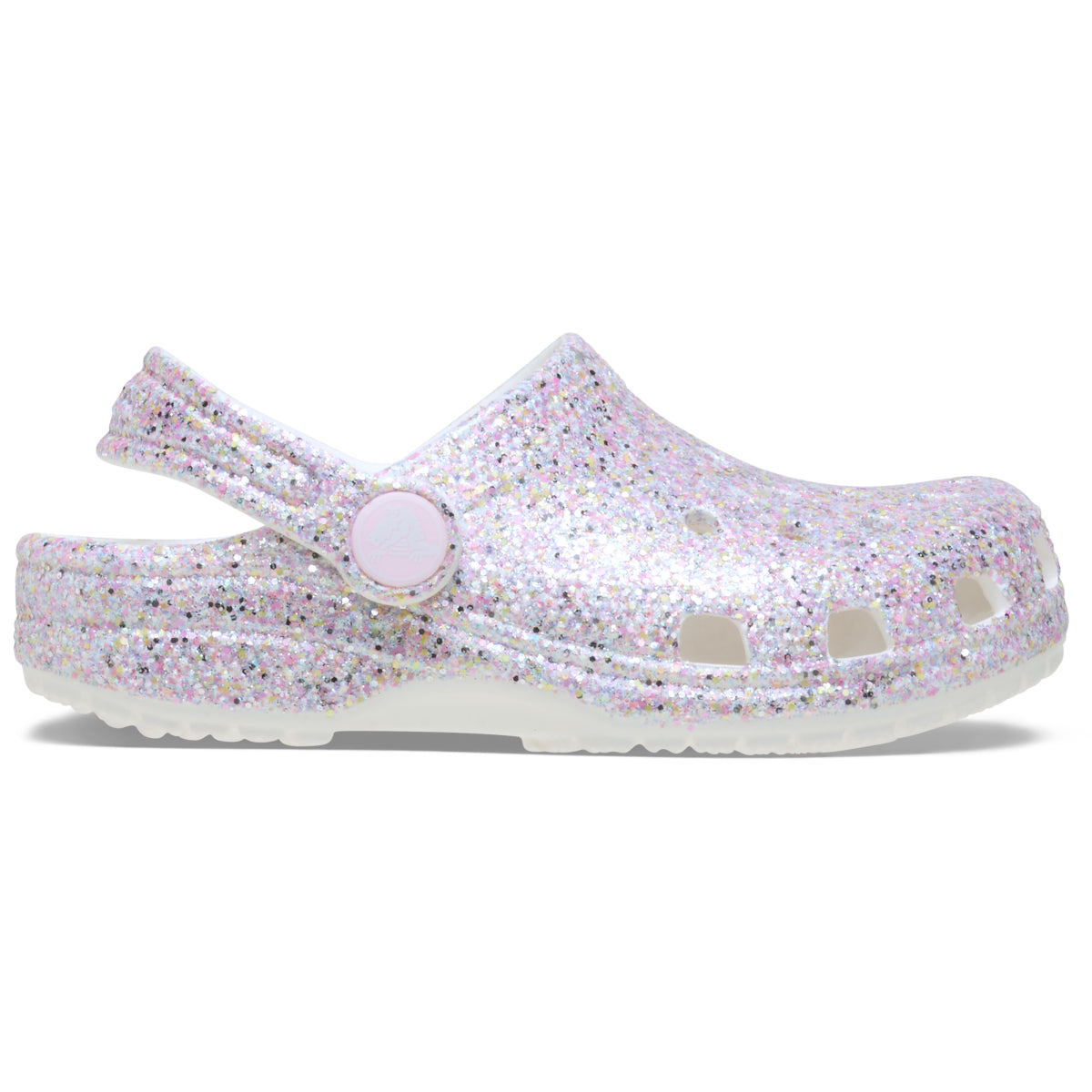 Classic Fantasy Glitter Clog T - Beyaz