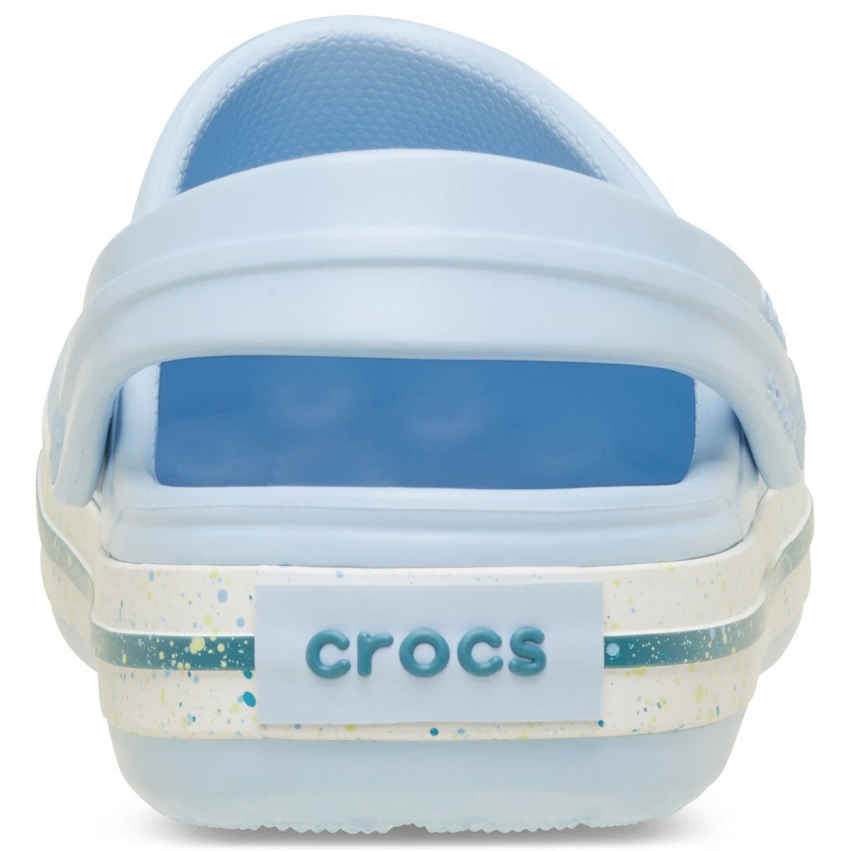 Crocband Speckled Band Clog T - Mavi Buzlu