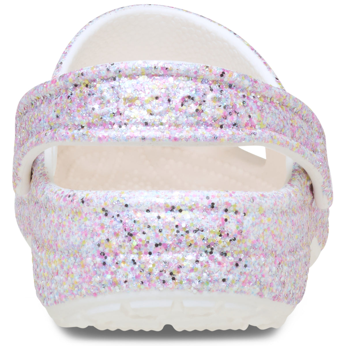 Classic Fantasy Glitter Clog K - Beyaz