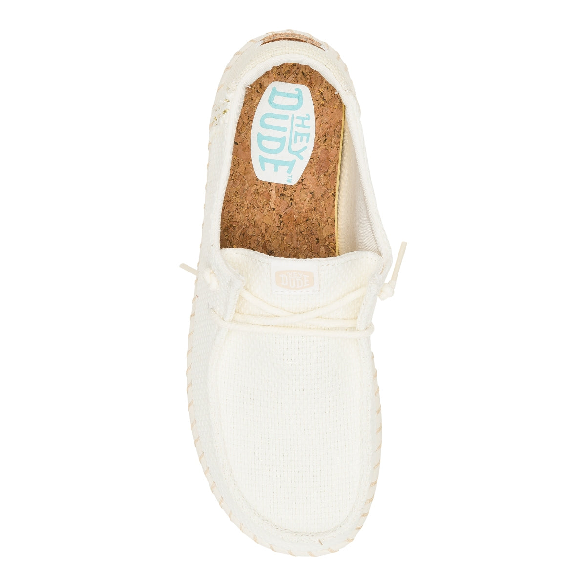 Wendy Espadrille Woven - White