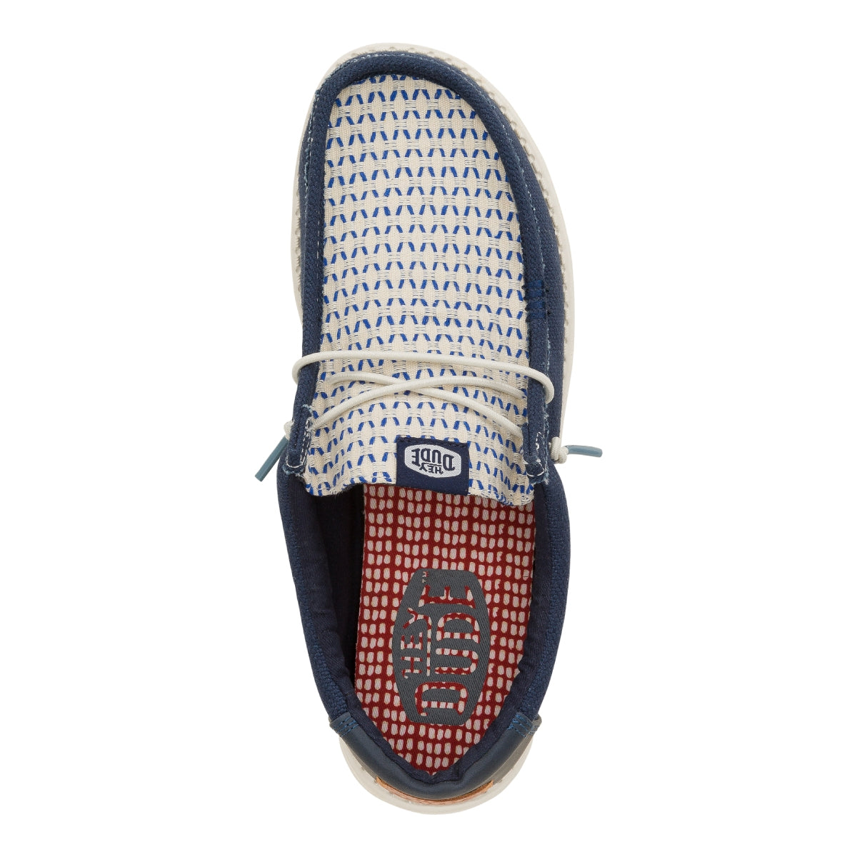 Wally Woven Jute - Navy Blazer/Egret