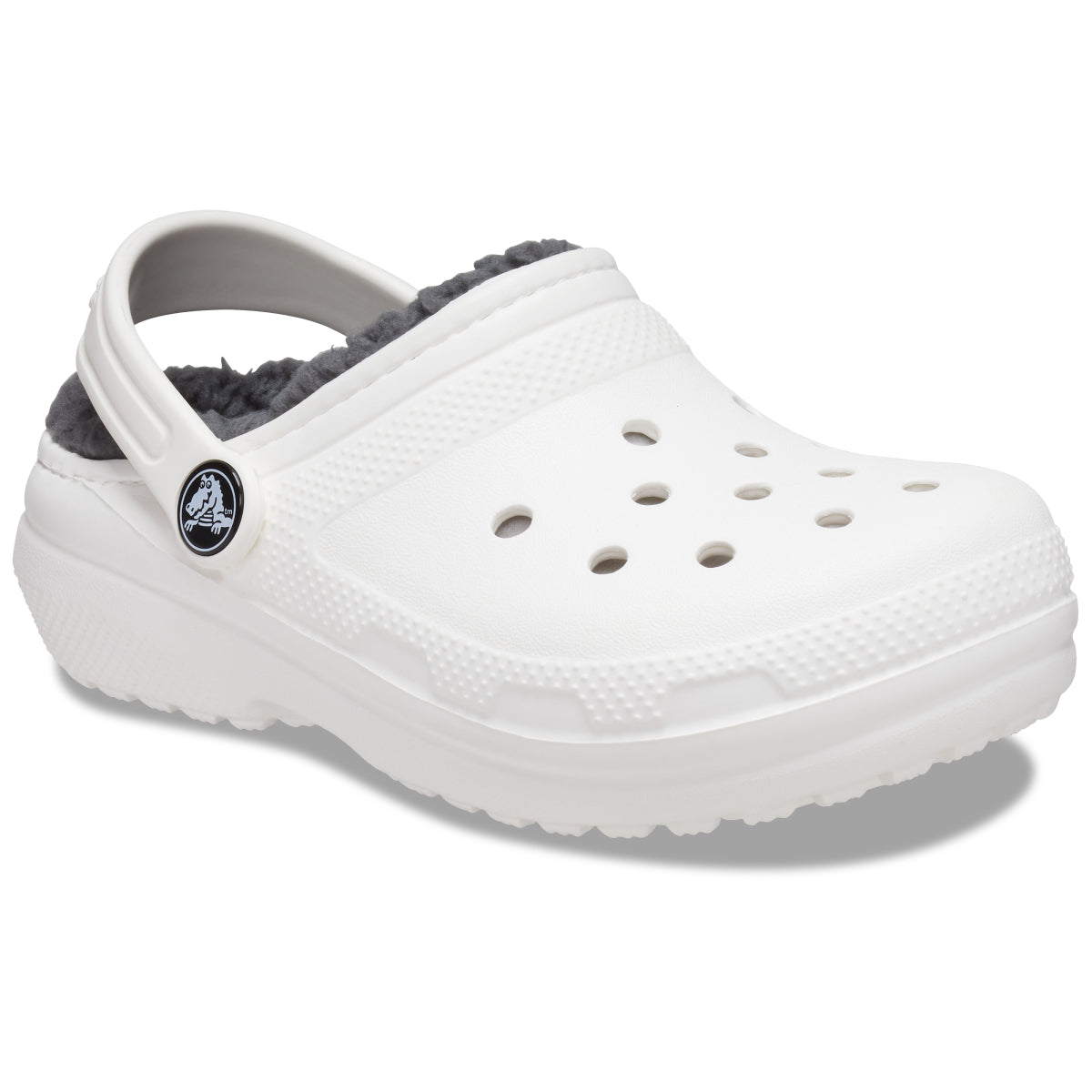 Classic Lined Clog T - White/Grey