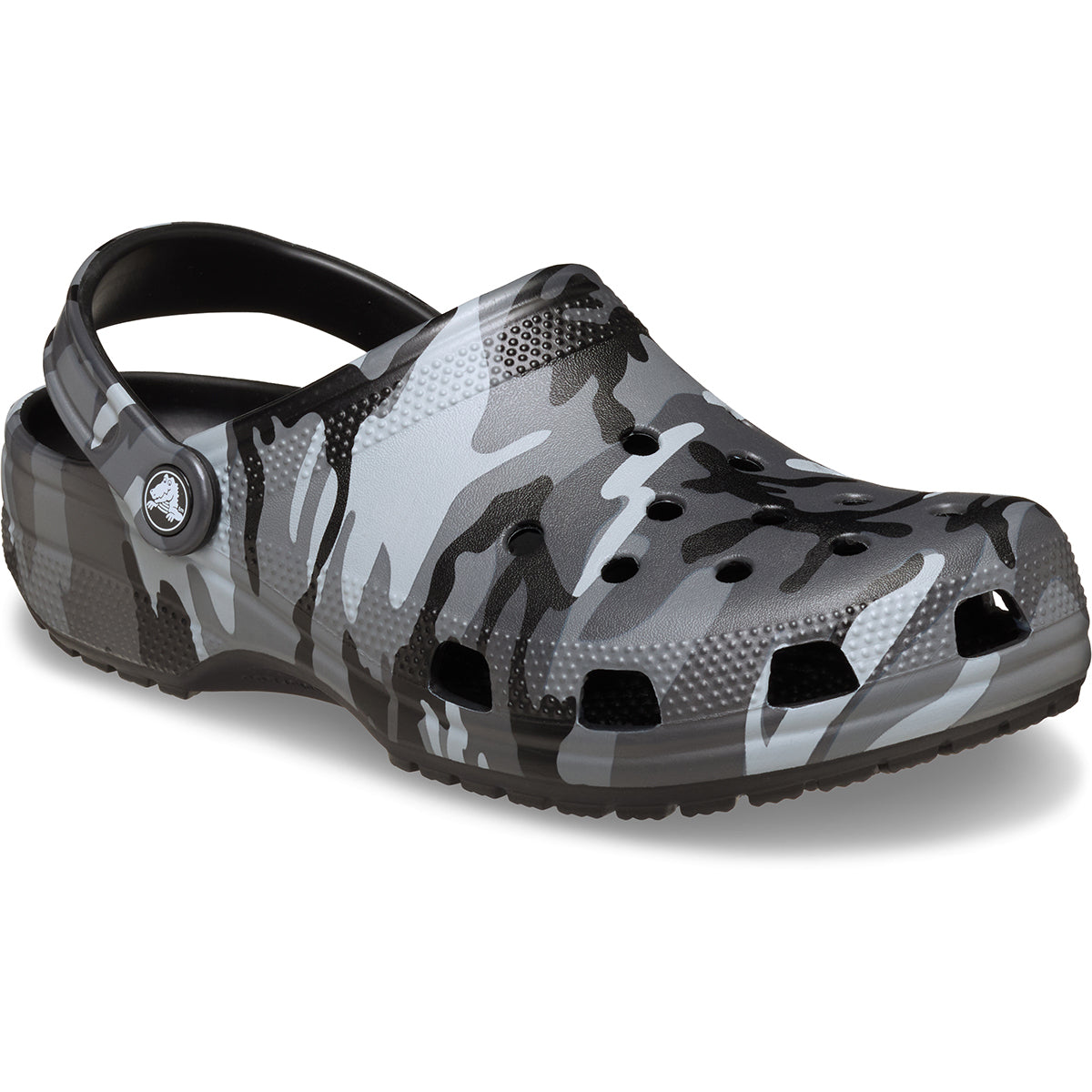 Classic Camouflage Clog - Siyah/Arduvaz Gri