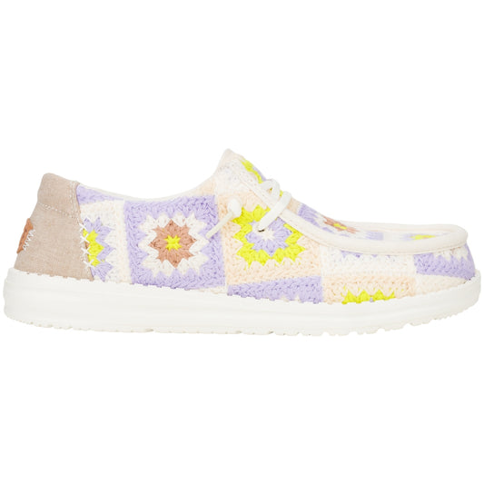 Wendy Cottage Crochet - Egret/Lavender/Multi