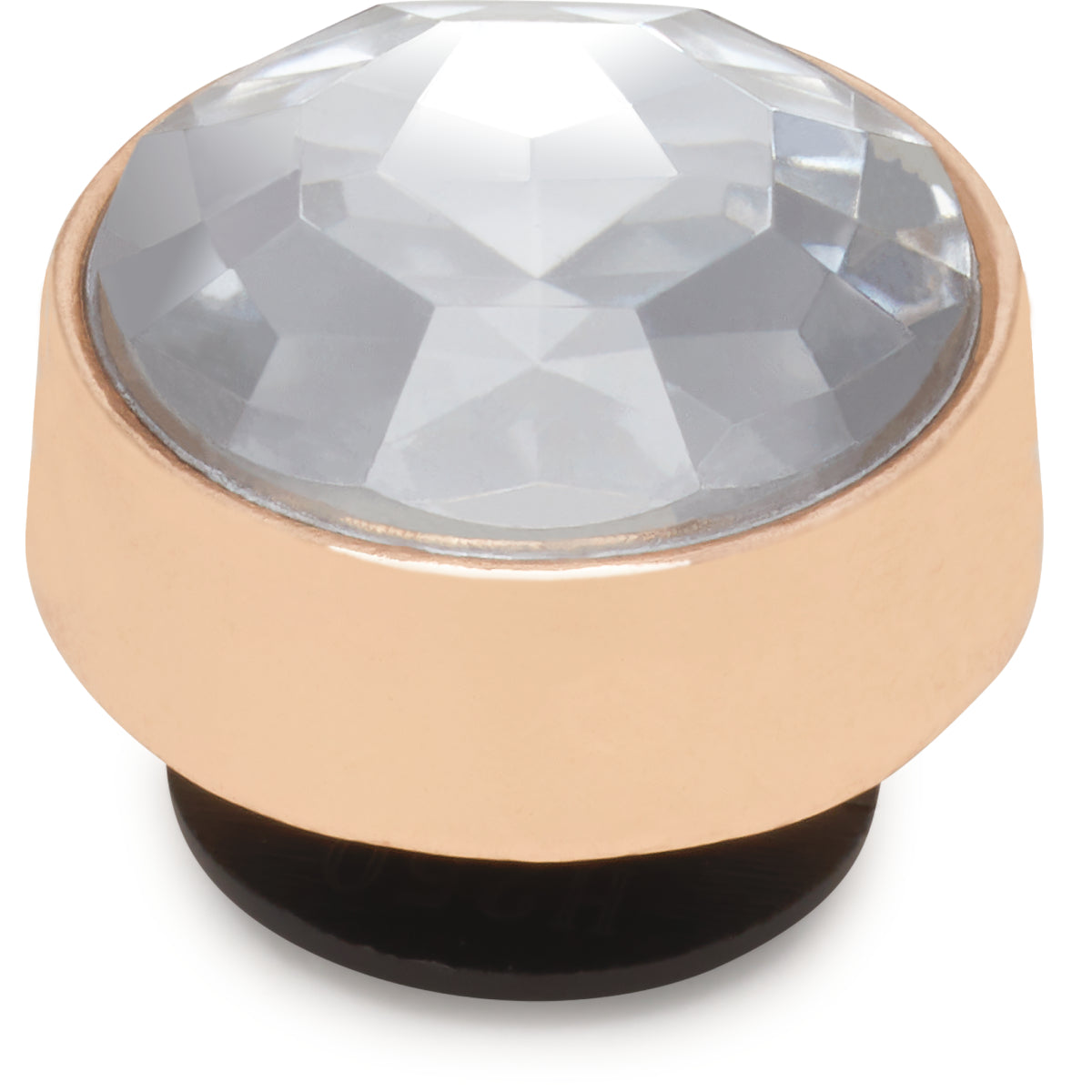 Clear Circle Gem - UNIQUE