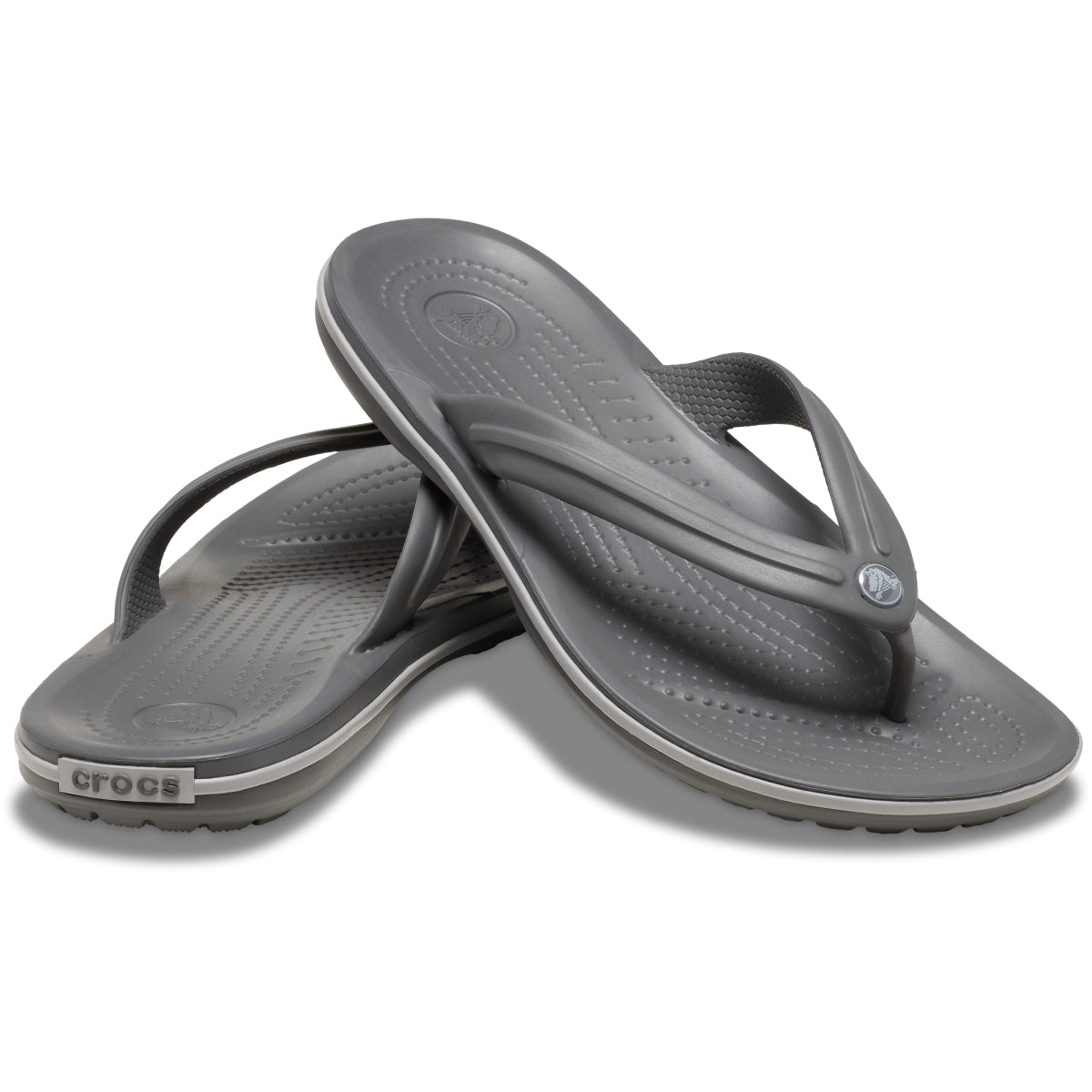 Crocband Flip - Slate Grey/Smoke