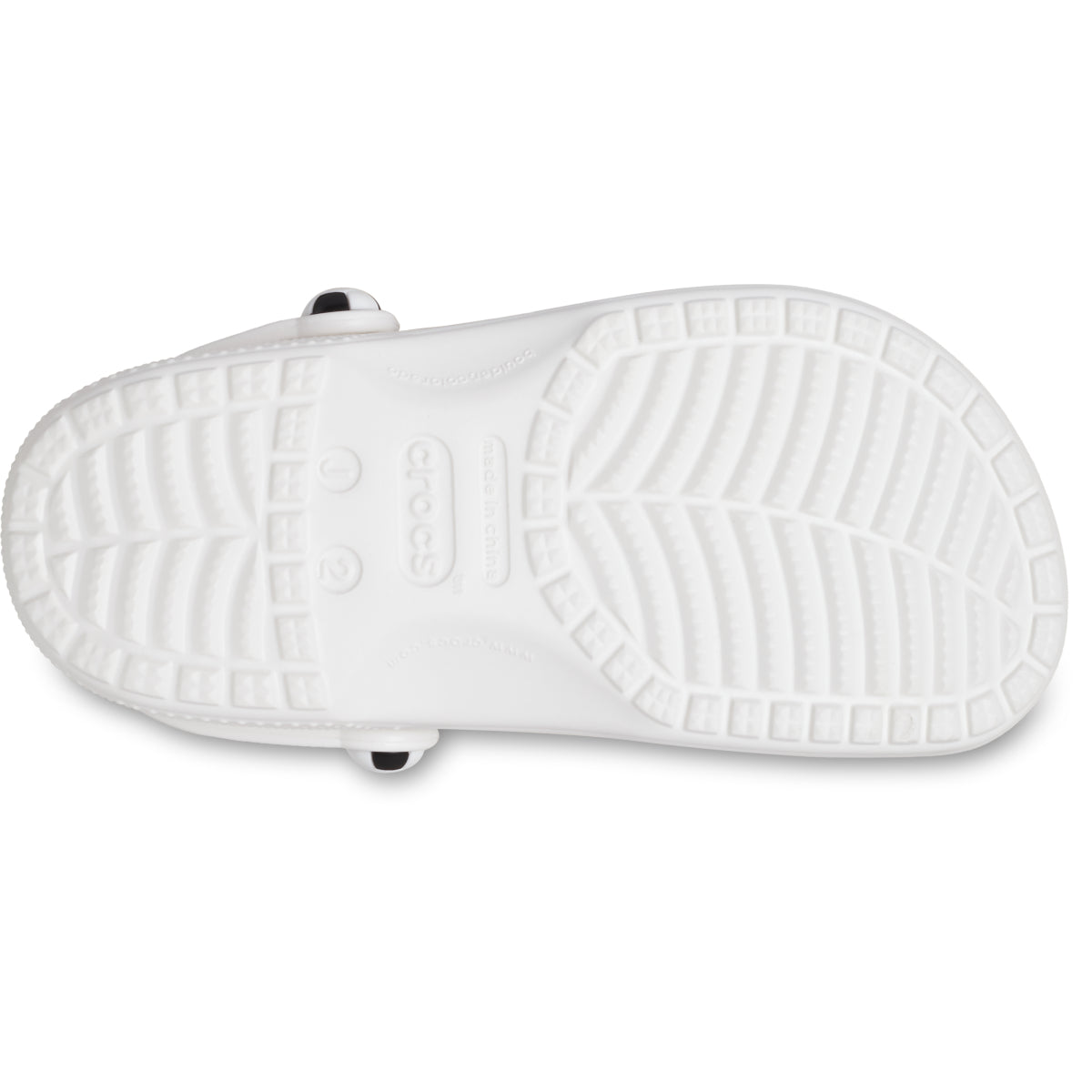Classic Soccer Ball Clog K - White/Black