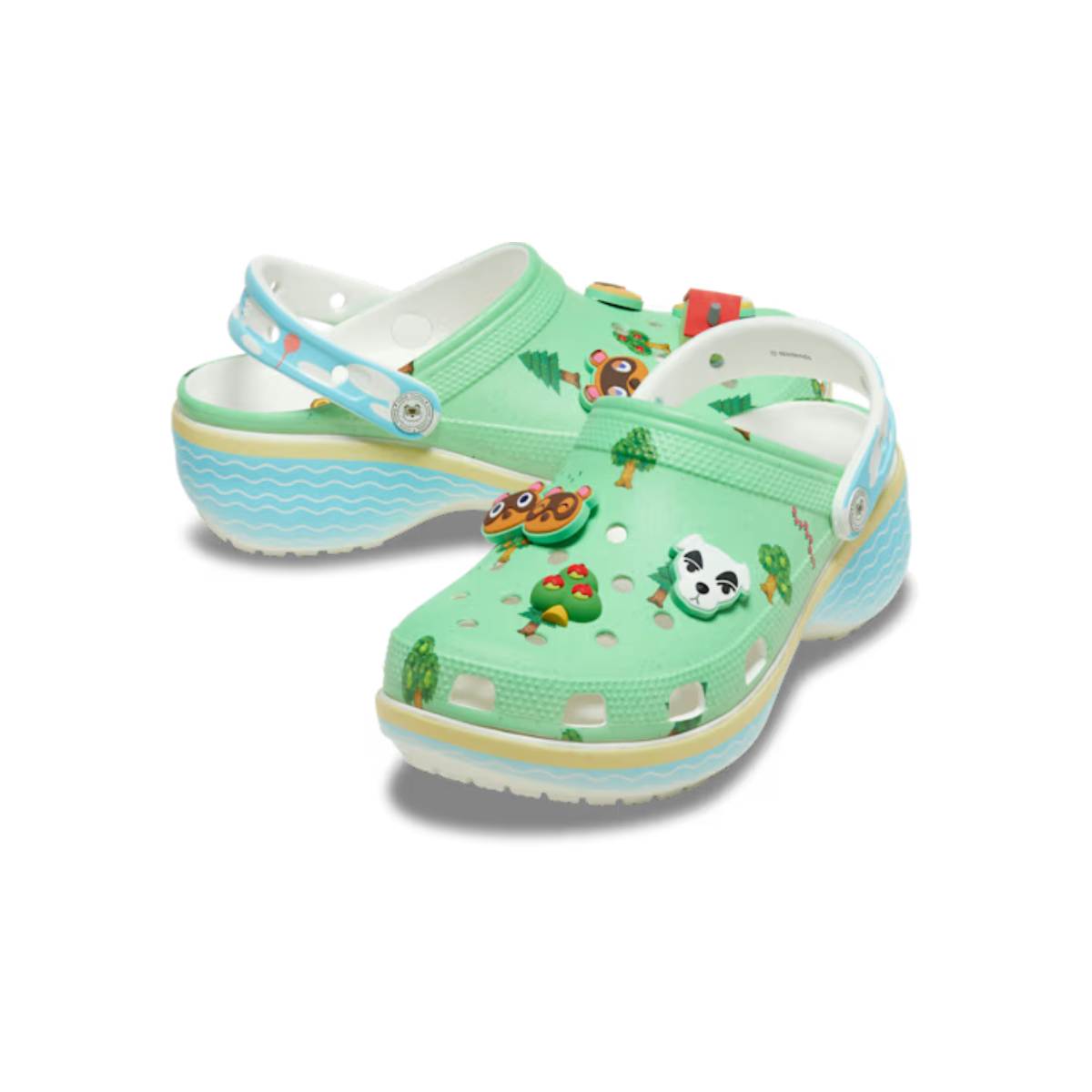 Animal Crossing Platform Clog - Çok Renkli