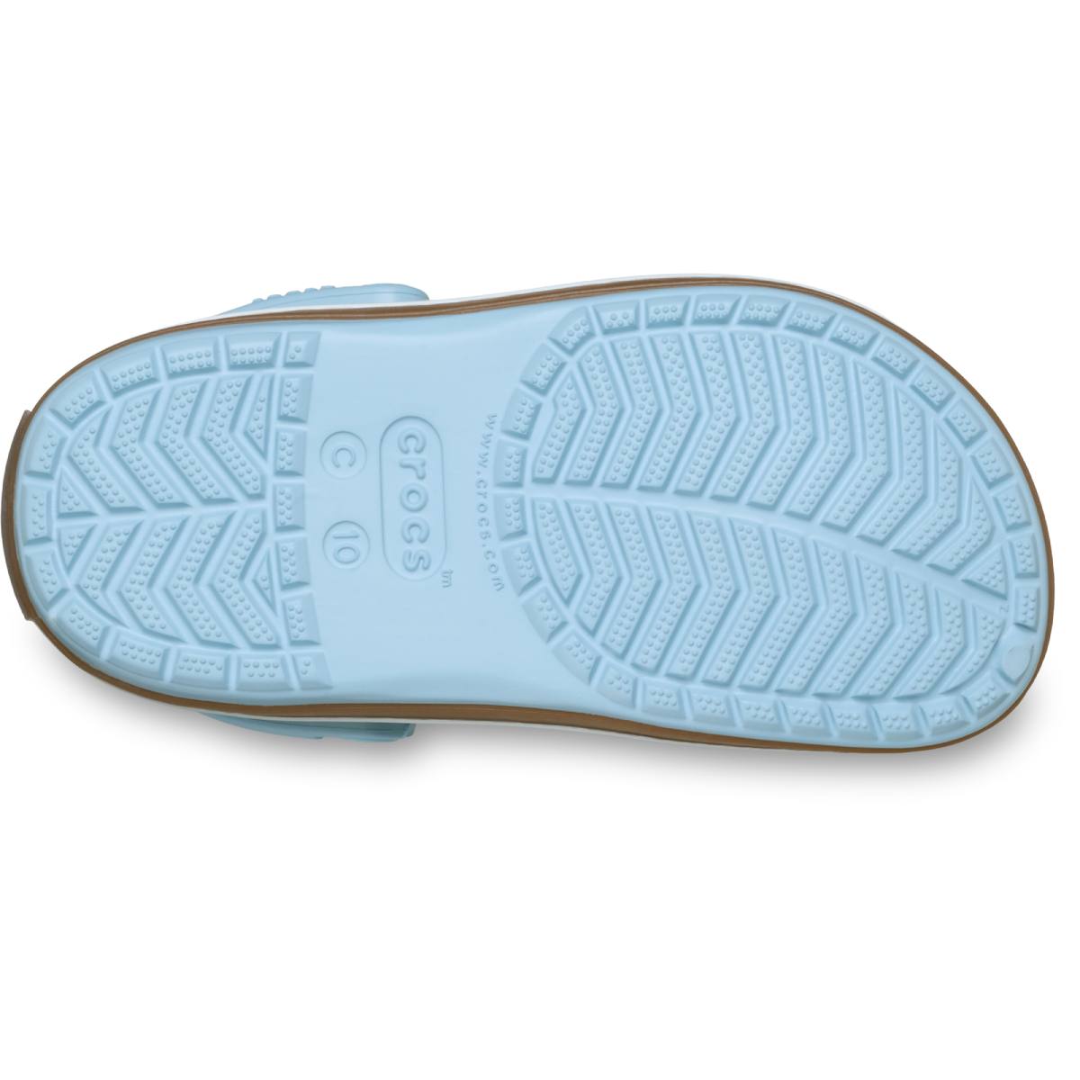 Crocband Gum Clog T - Sky Blue/Gum